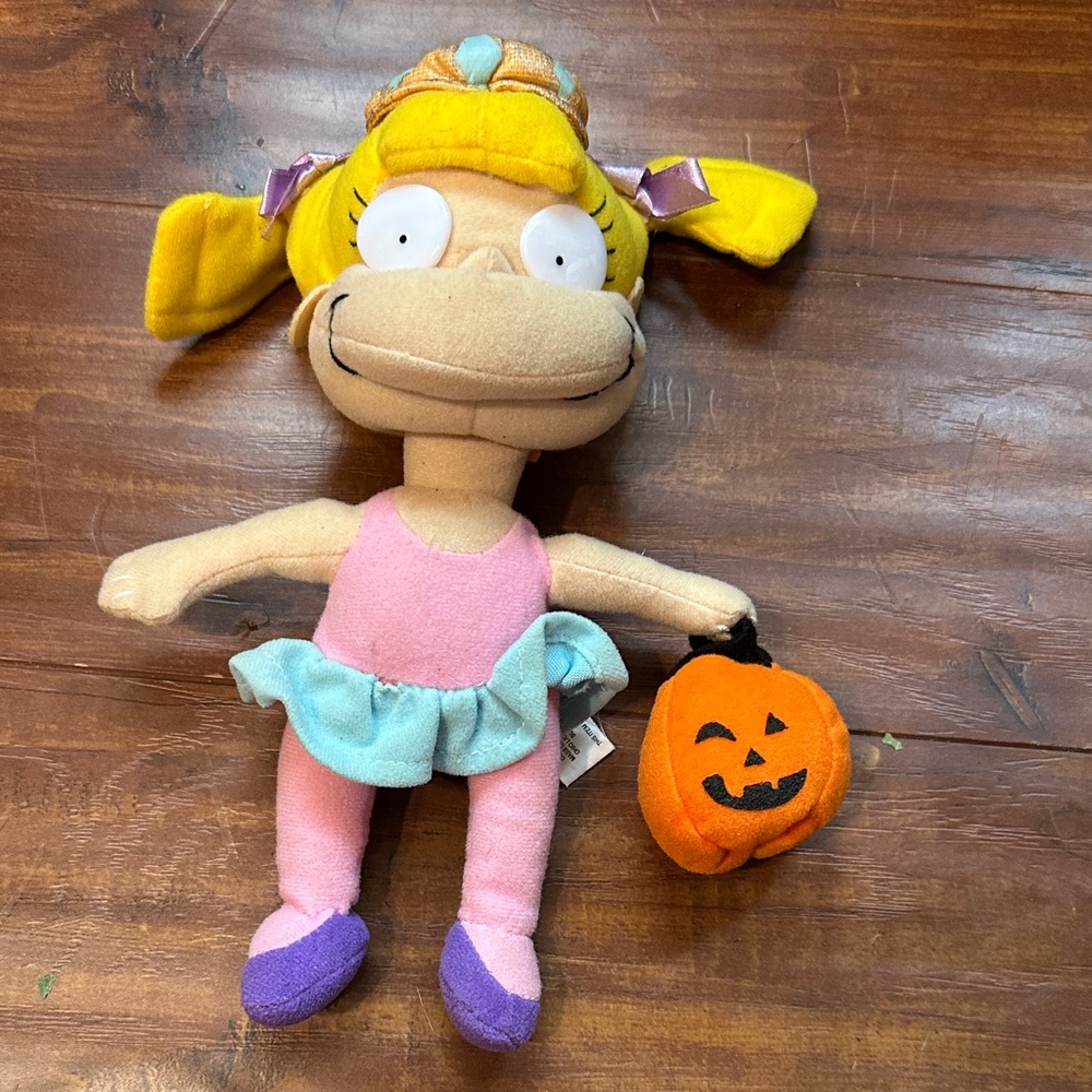Nickelodeon Rugrats Angelica‎ Pickles Plush Halloween Ballerina 2014 Namco 12”